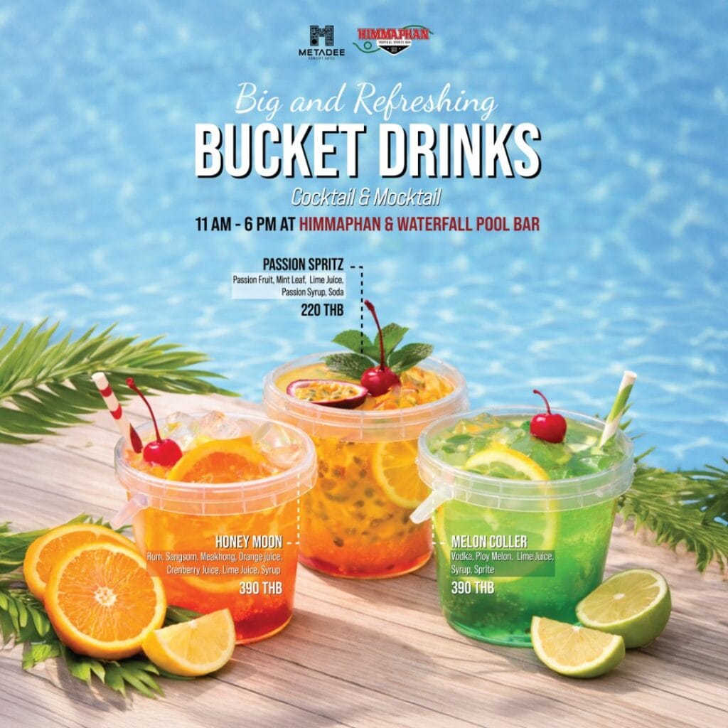bucket-drinks-selection-at-metadee-luxury-resort-phuket