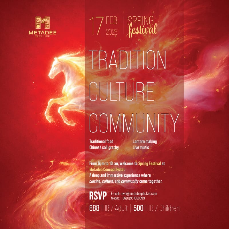Spring Festival @ Metadee Concept Hotel