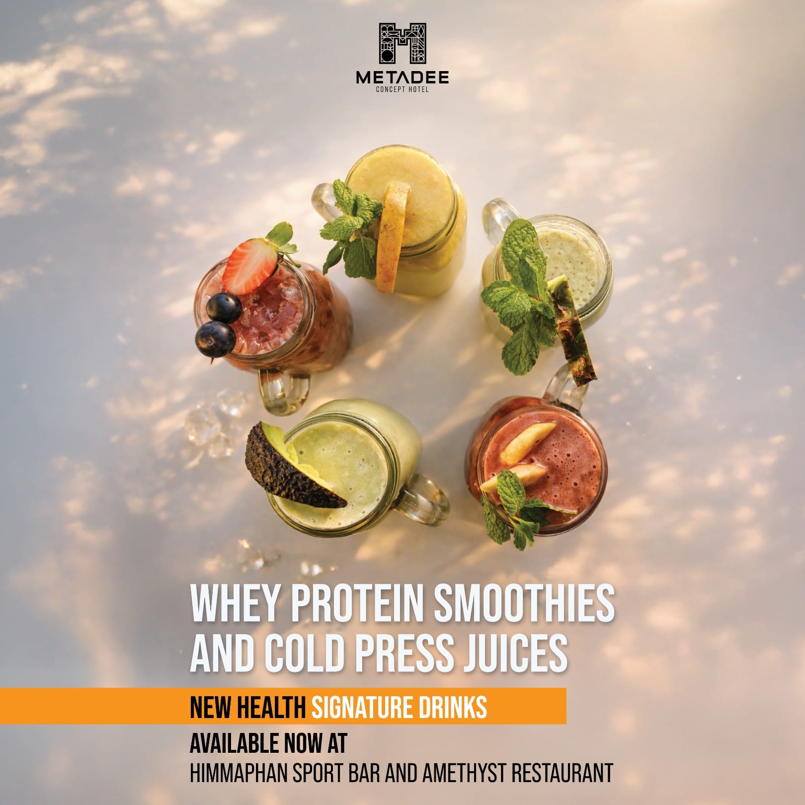 Whey Protein Smoothies – new health drinks line