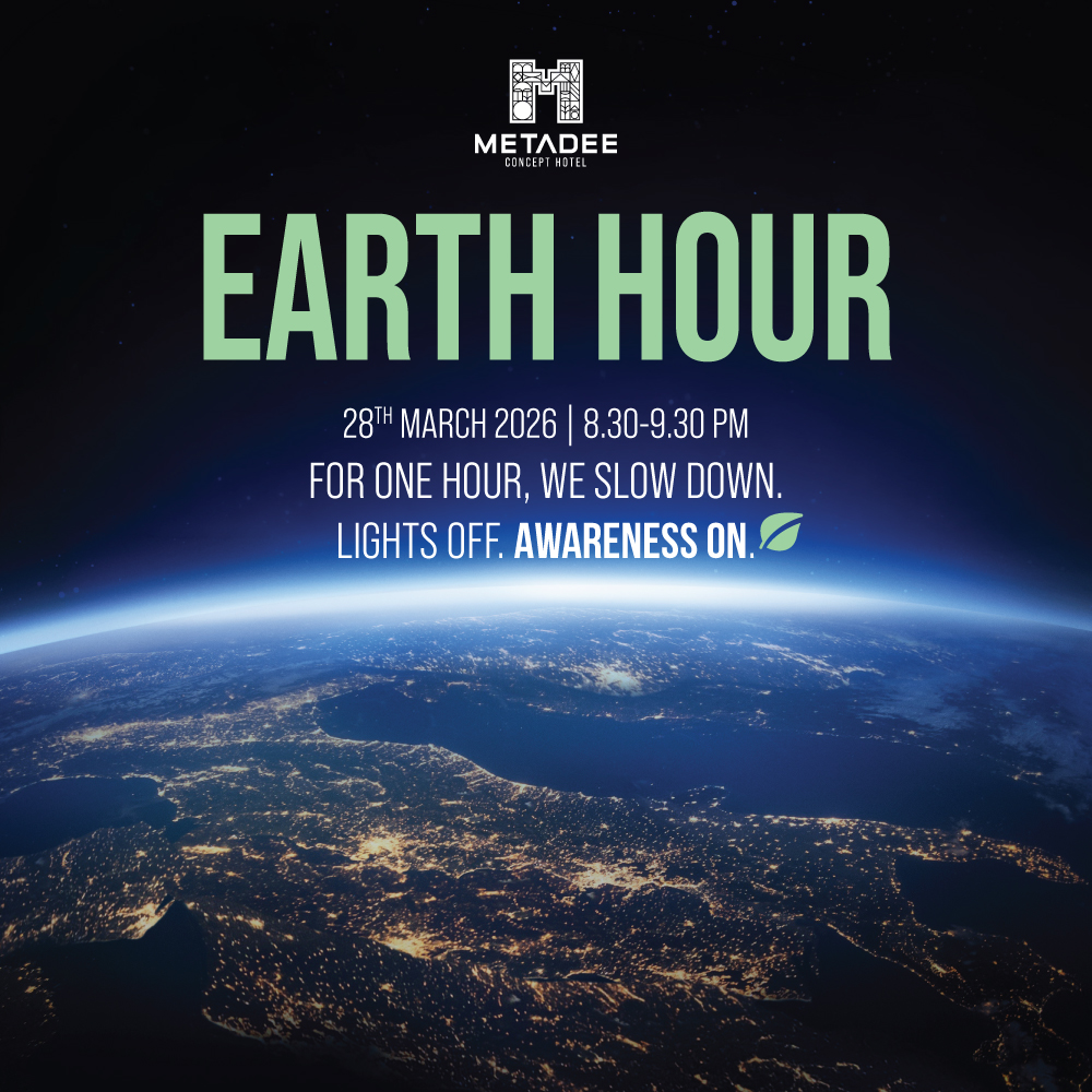 Earth Hour 2026 @ Metadee Concept Hotel