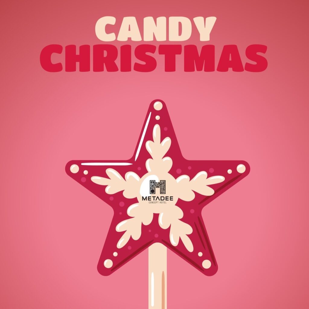 Candy Christmas Eve 2026 celebration at Metadee Concept Hotel Phuket