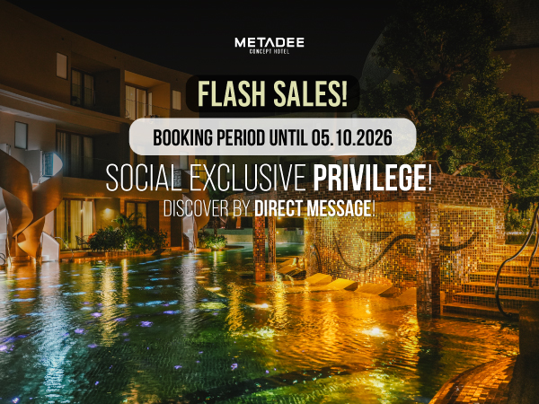 Don't miss the last deal of the Green Season! Book now via Social Media!