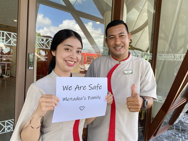 Metadee Concept Hotel is safe and operating normally during the Phuket flood update